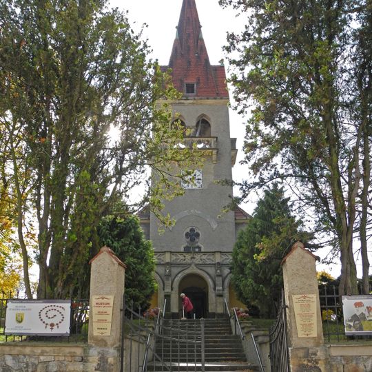 Protestant church in Třebenice