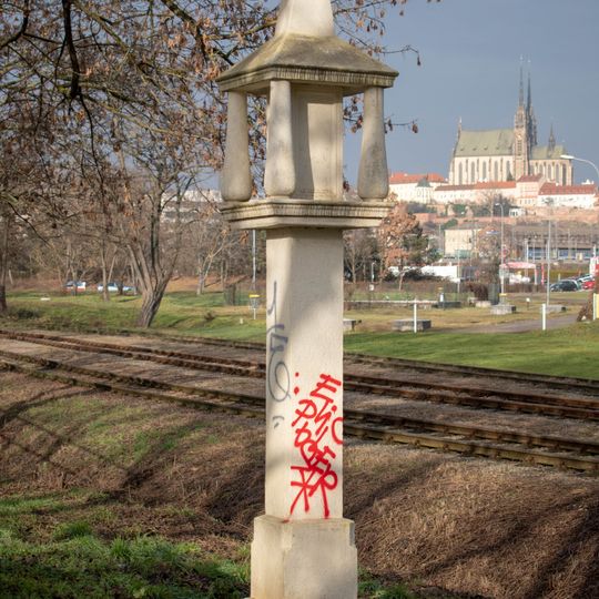 Column shrine in Brno-Trnitá