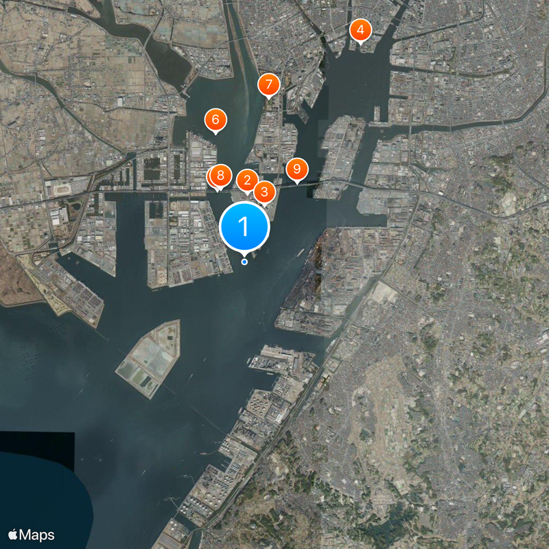 Shōnai River Map