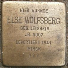 Stolperstein dedicated to Else Wolfsberg