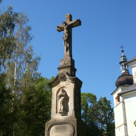 Cross at the Church of St. Catherine