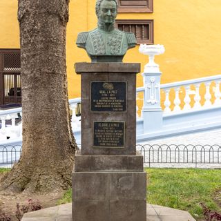 Bust of José Antonio Páez, Icod de los Vinos