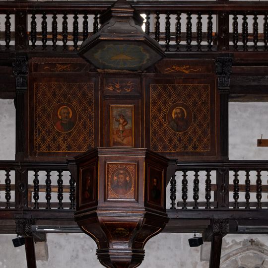 Chaire à prêcher à Sare