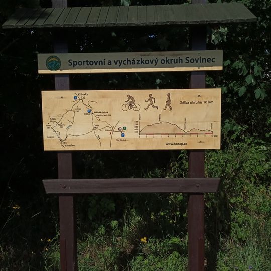 Sportovní a vycházkový okruh Sovinec