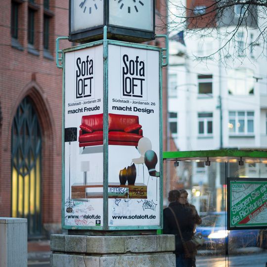 Falke Clock Egestorffstraße
