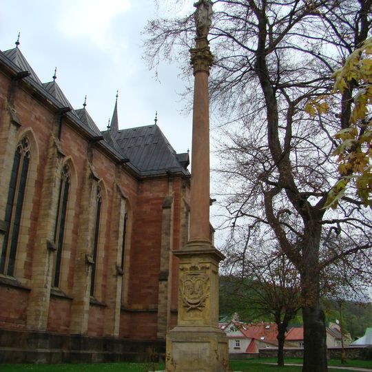 Maria column in Vrchlabí