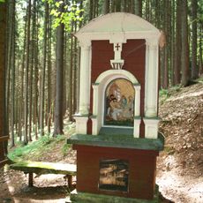 Křížová cesta, boží muka XIV v Přepychách v Dřízně