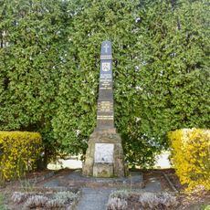 Pomník padlý ve Vranové Lhotě u obecního úřadu