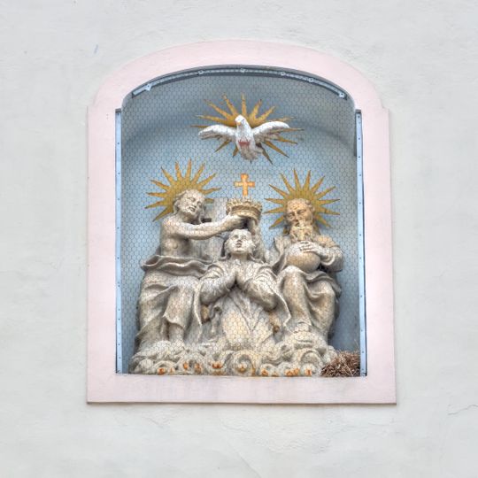 Relief Dreifaltigkeit mit Maria