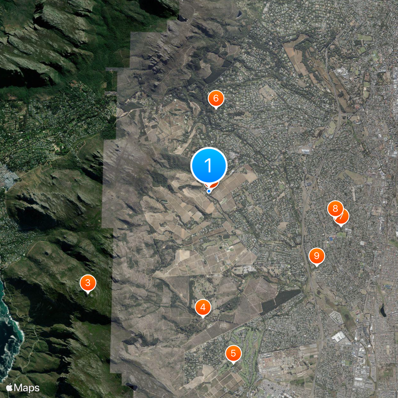 Constantia Map