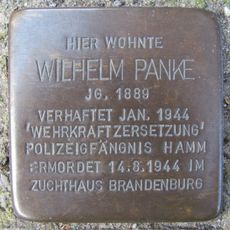 Stolperstein dedicated to Wilhelm Panke