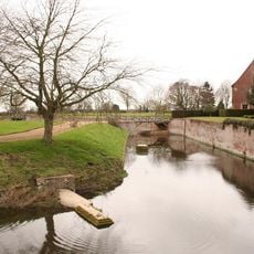 Moat Walls At Tattershall Castle