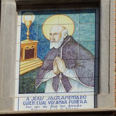 Ceramic panel of Saint Juan de Ribera