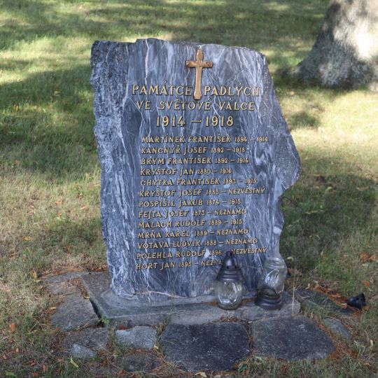 Pomník obětem 1. světové války v Jinošově