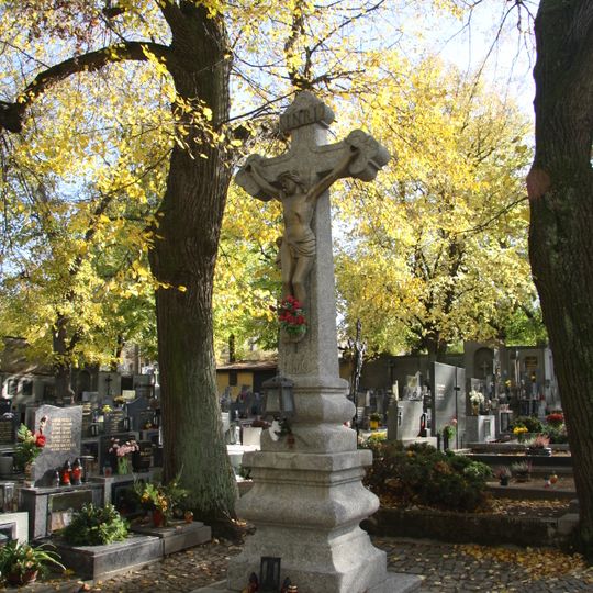 Hřbitovní kříž na Starém hřbitově