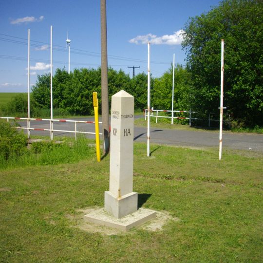 Boundary stones between Prussia and Saxony - 76 Nachbau