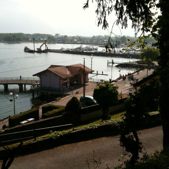 Train station and ship station