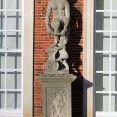 Statue of Venus to Right of Main Entrance to Trent Park