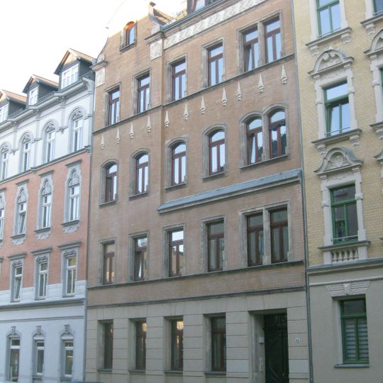 Mietshaus in geschlossener Bebauung Jahnstraße 17