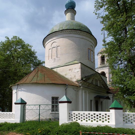 Церковь Дмитрия Солунского с интерьером )