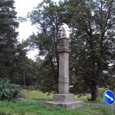 Pilíř se sochou svatého Prokopa