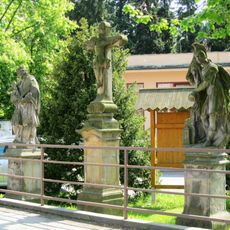 Socha svatého Floriána v Bílé Lhotě