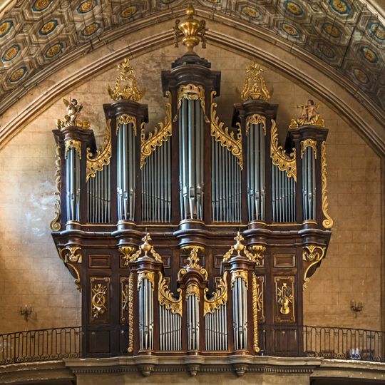 Pipe organ in Saint-Félix-Lauragais