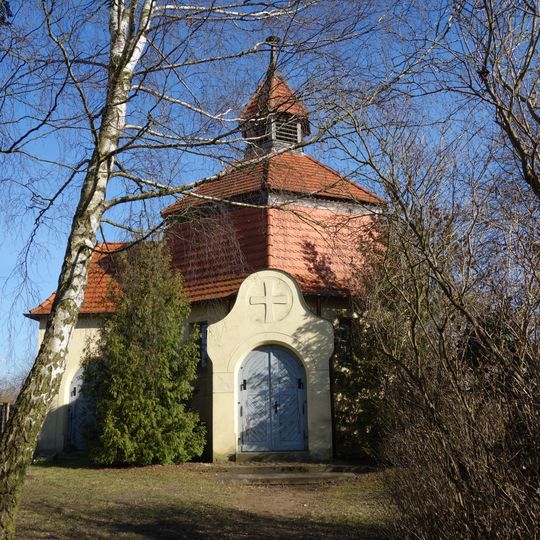 Cemetery chapel in Blindow
