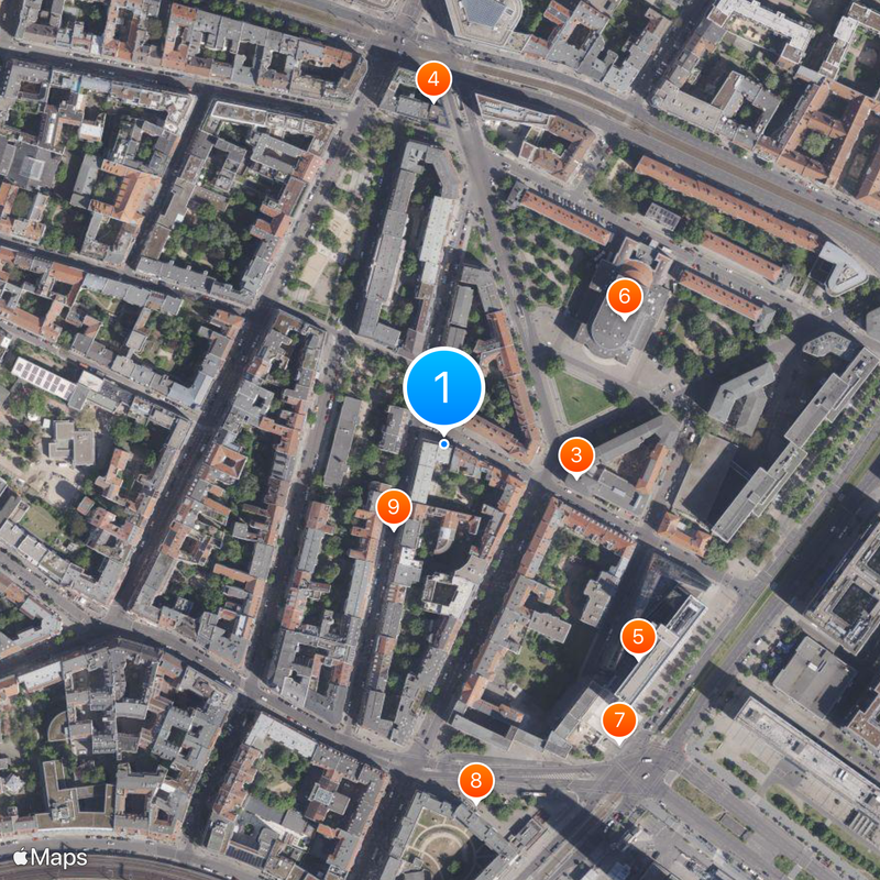 Scheunenviertel Map