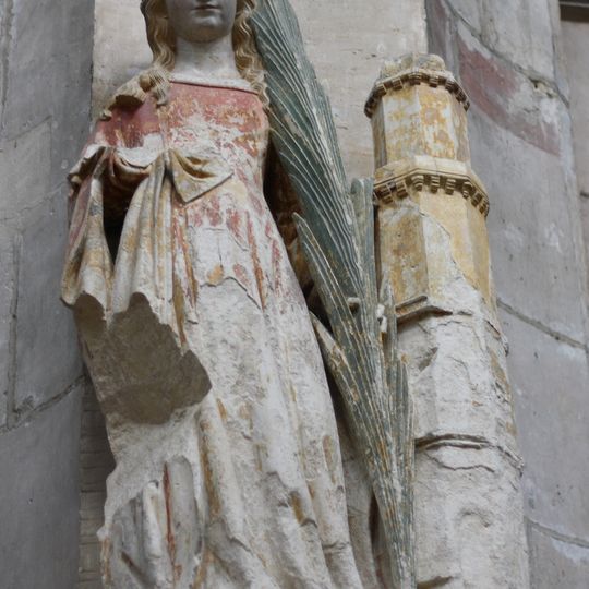 Statue de Sainte Barbe