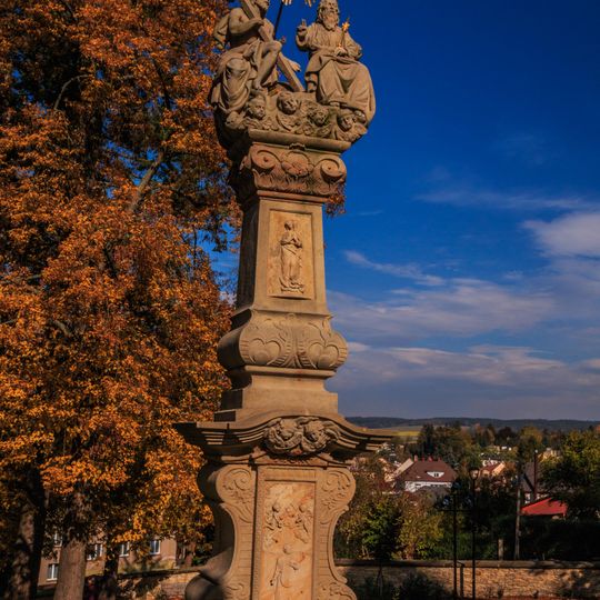 Statue of Holy Trinity in Ústí nad Orlicí