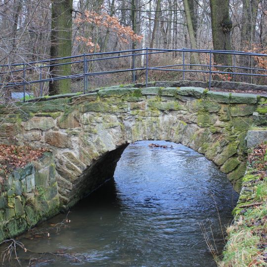 Brücke über das Hoyerswerdaer Schwarzwasser