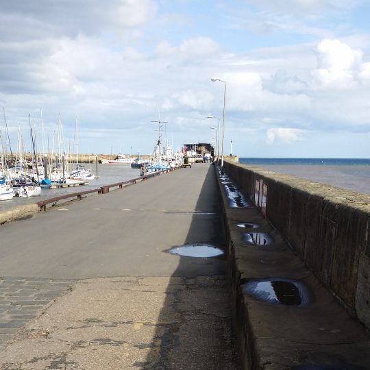 South Pier At Bridlington Harbour