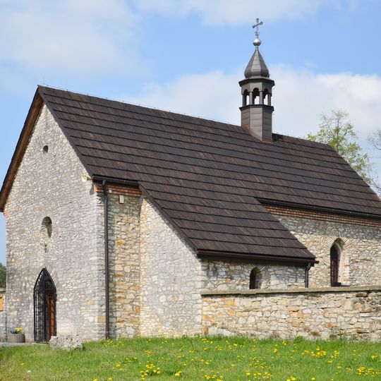 Cemetery chapel in Bydlin