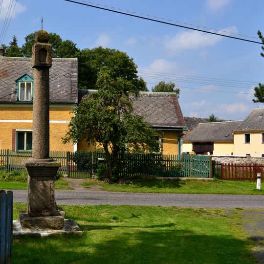 Column shrine in Přílezy