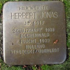 Stolperstein en memoria de Herbert Jonas