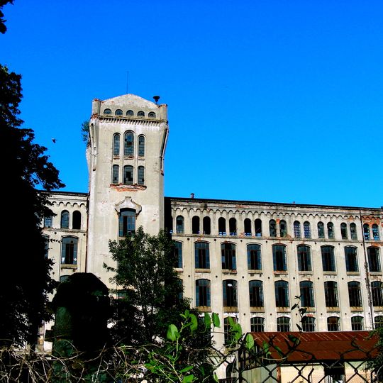 Adam Osser's factory in Łódź