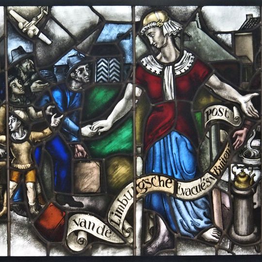 Gedenkraam Limburgse evacués