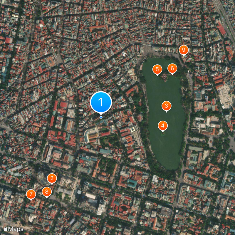 Saint Joseph Cathedral Map