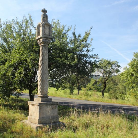 Wayside shrine in Hodkovice nad Mohelkou