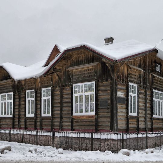 Дом, где в 1919 г. родился советский поэт песенник А.И. Фатьянов