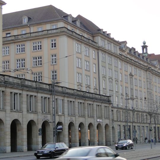 Wilsdruffer Straße 15, 17, 19, 21