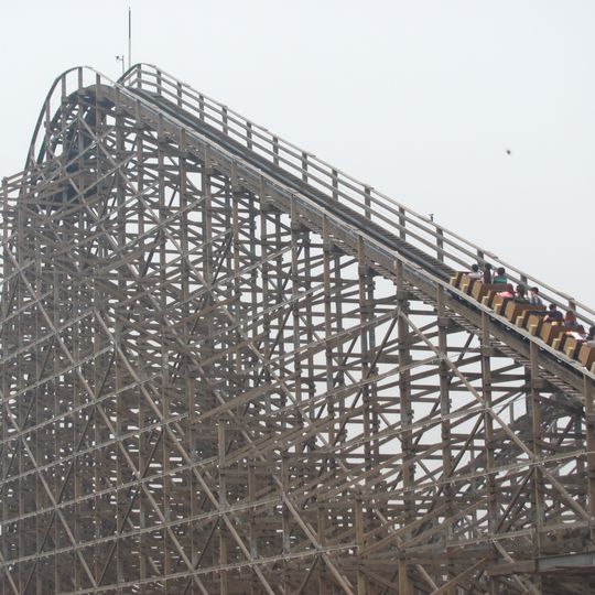 Wooden Coaster - Fireball