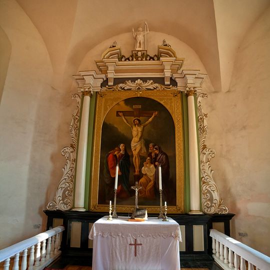 Altar of Church of Saint Matthew in Matīši