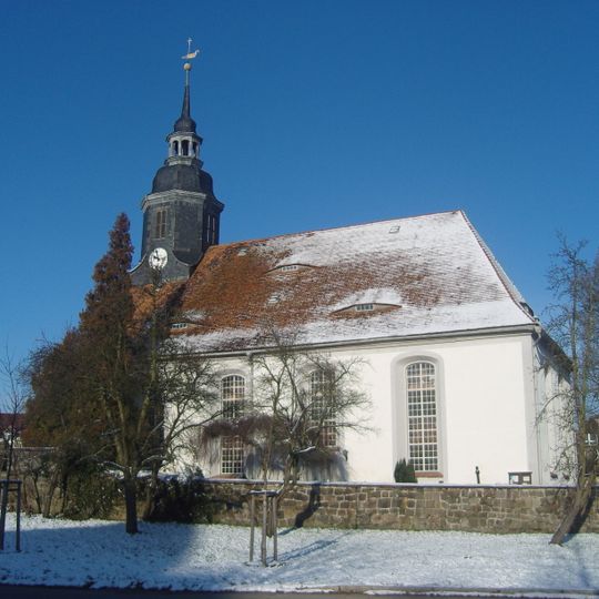 Church and cemetery NIedercunnersdorf