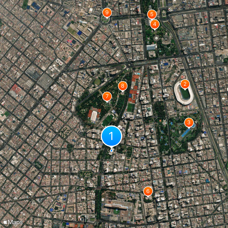 Ministry of Health of Peru Mapa