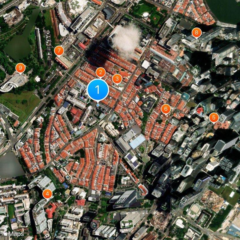 Buddha Tooth Relic Temple and Museum Carte