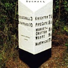 Milepost, between Sugnall & Croxton