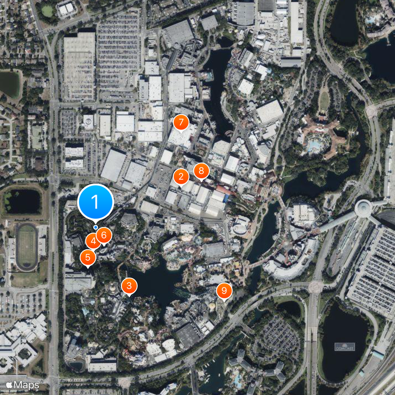 Dragon Challenge Mapa