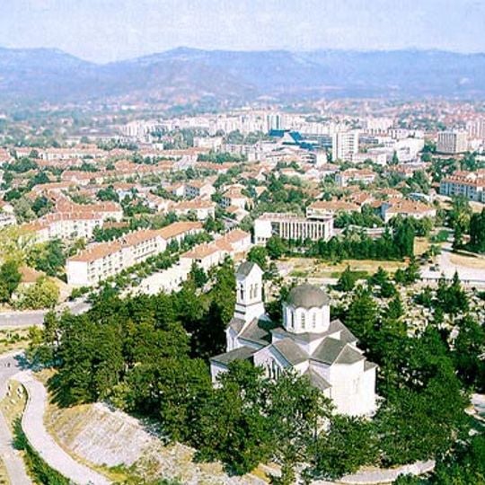Saint Basil of Ostrog Orthodox cathedral in Nikšić